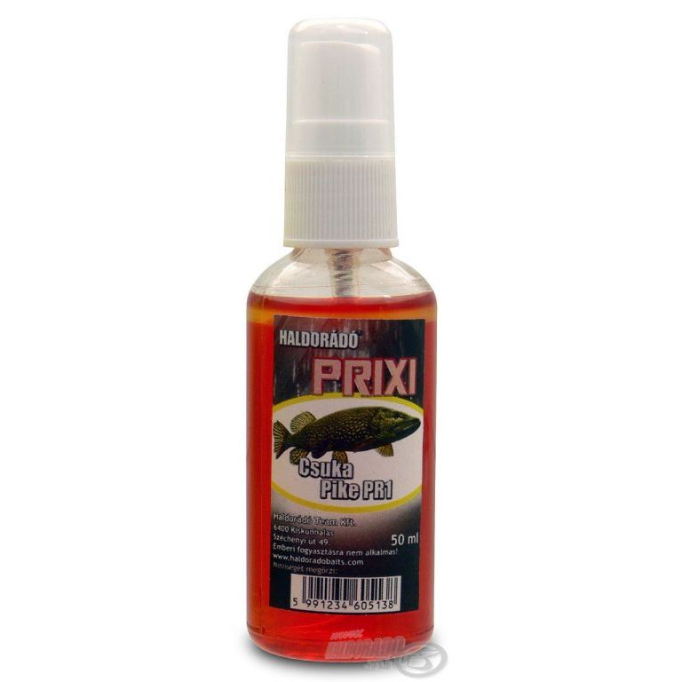 HALDORÁDÓ PRIXI ragadozó aroma spray - Csuka / Pike PR1