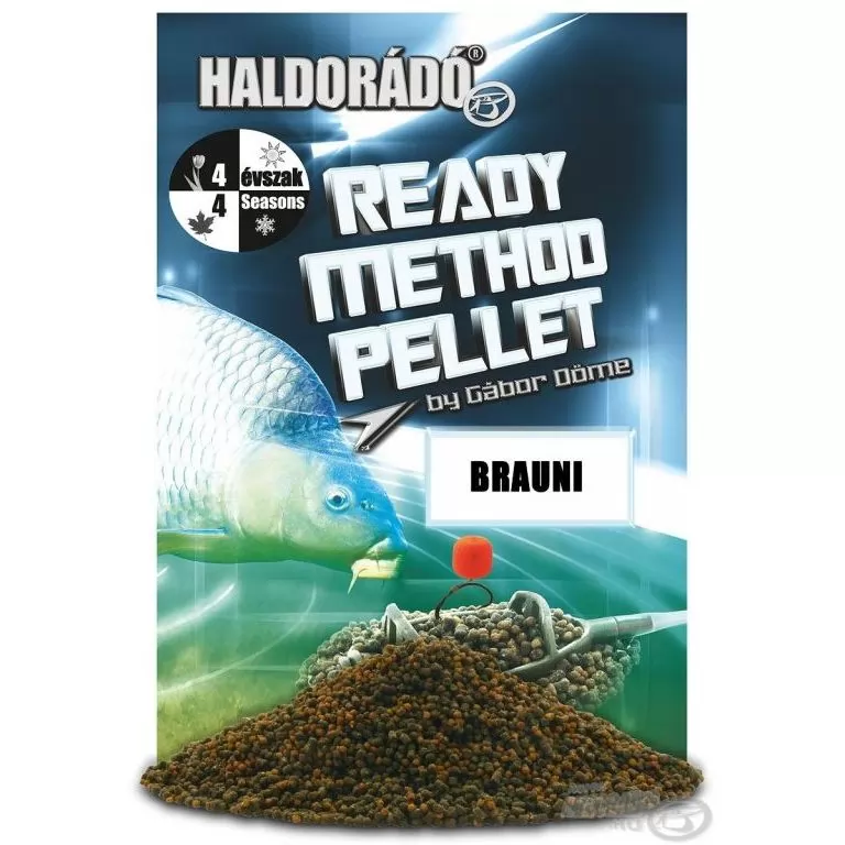 HALDORÁDÓ Ready Method Pellet - Brauni HALDORÁDÓ Ready Method Pellet - Brauni