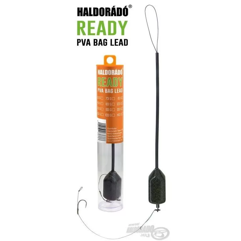 HALDORÁDÓ READY PVA Bag Lead 103 g - bevetésre kész PVA Bag végszerelék / 1