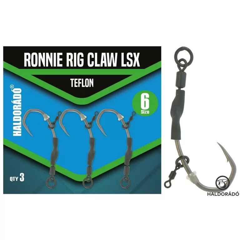 HALDORÁDÓ Ronnie Rig Claw LSX - 6 - saskarom horog Pup Up csalikhoz / 1