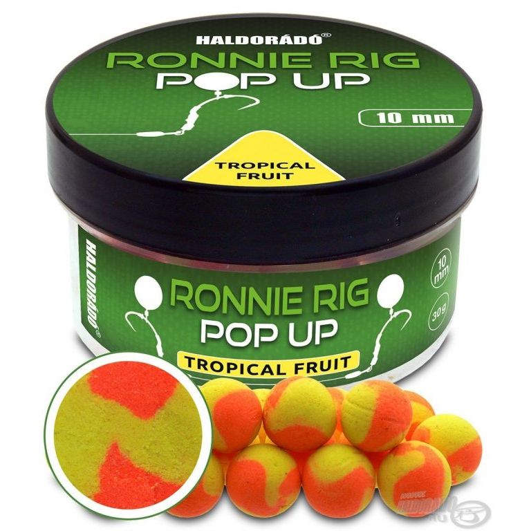 HALDORÁDÓ Ronnie Rig Pop Up 10 mm - Tropical Fruit