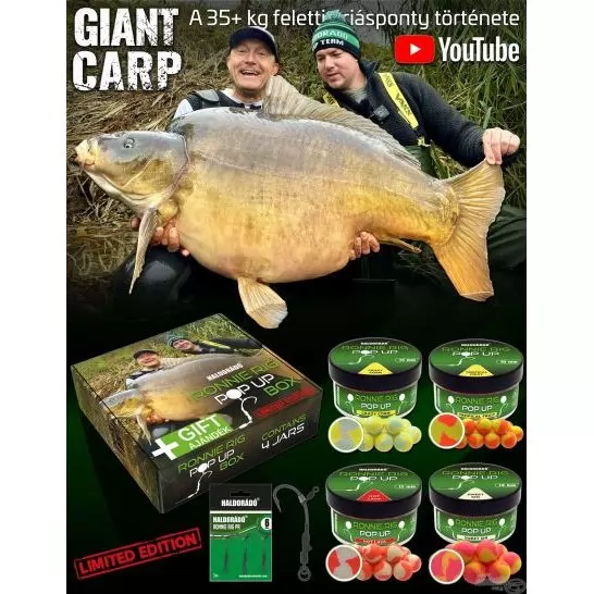 HALDORÁDÓ Ronnie Rig Pop Up Box - Limited Edition + ajándékkal