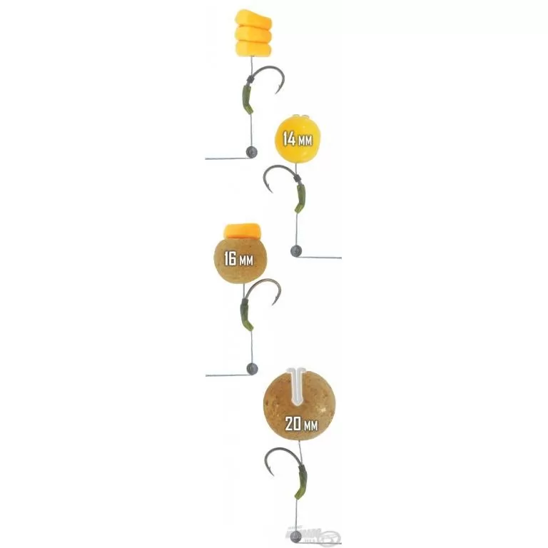 HALDORÁDÓ Soft Pop Up Hair Rigs - 4 / 2