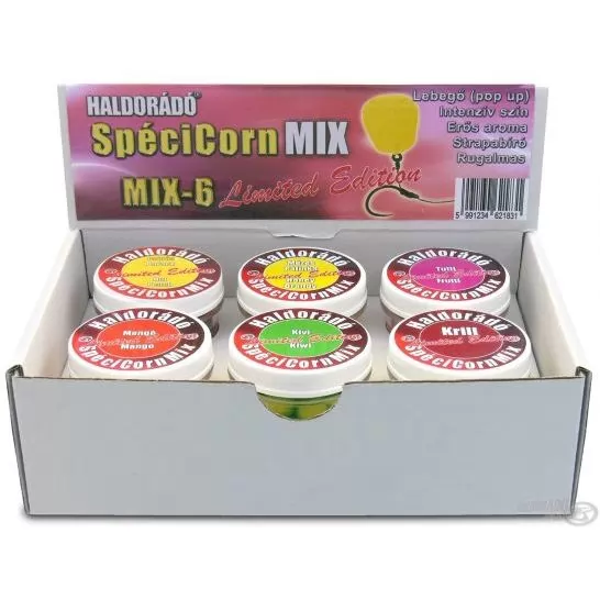 HALDORÁDÓ SpéciCorn MIX Limited Edition - MIX-6 / 6 íz egy dobozban