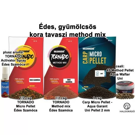 HALDORÁDÓ Tavaszi recept 1 - Édes, gyümölcsös kora tavaszi method mix