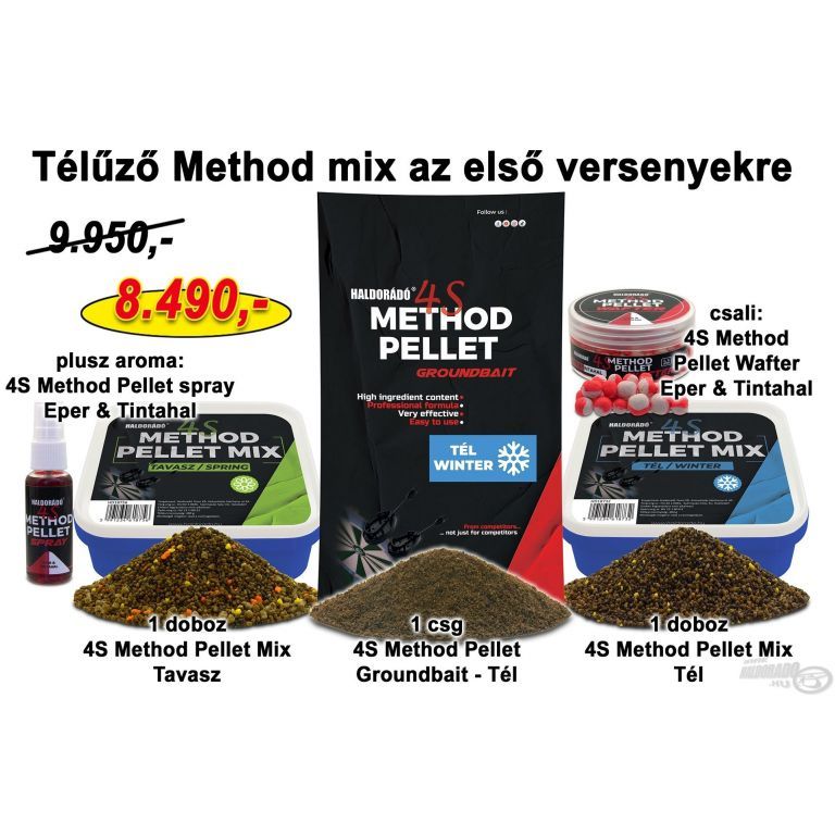 HALDORÁDÓ Téli recept 13 - Télűző Method mix az első versenyekre