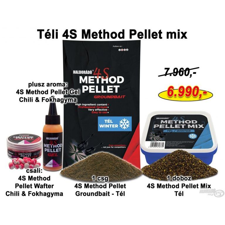 HALDORÁDÓ Téli recept 2 - Téli 4S Method Pellet mix