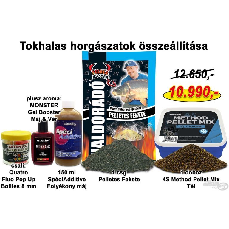 HALDORÁDÓ Téli recept 7 - Tokhalas horgászatok összeállítása