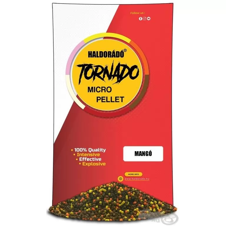 HALDORÁDÓ TORNADO Micro Pellet - Mangó / 1