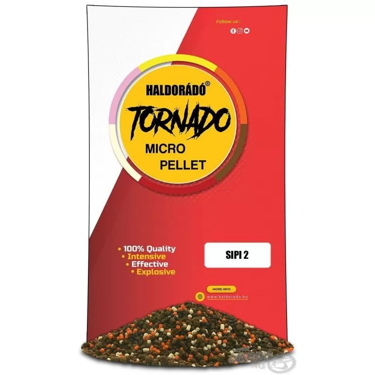 HALDORÁDÓ TORNADO Micro Pellet - Sipi 2 / 1