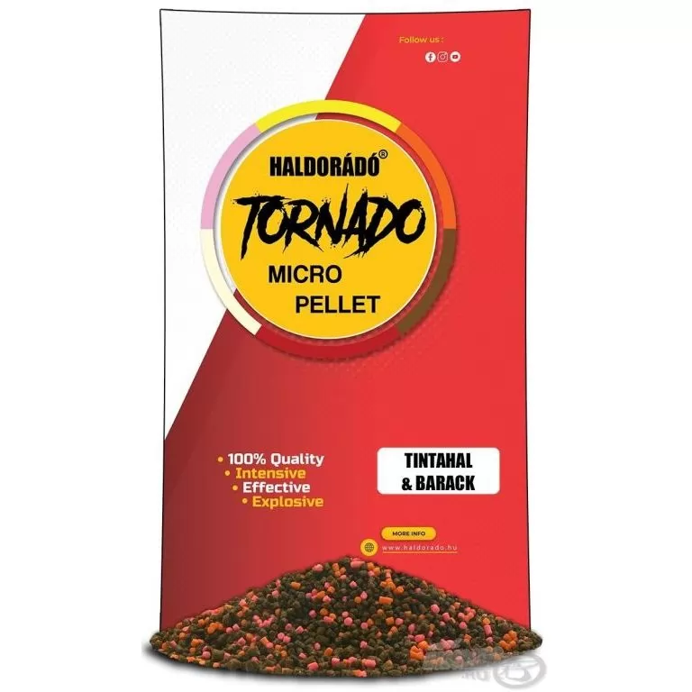 HALDORÁDÓ TORNADO Micro Pellet - Tintahal & Barack / 1