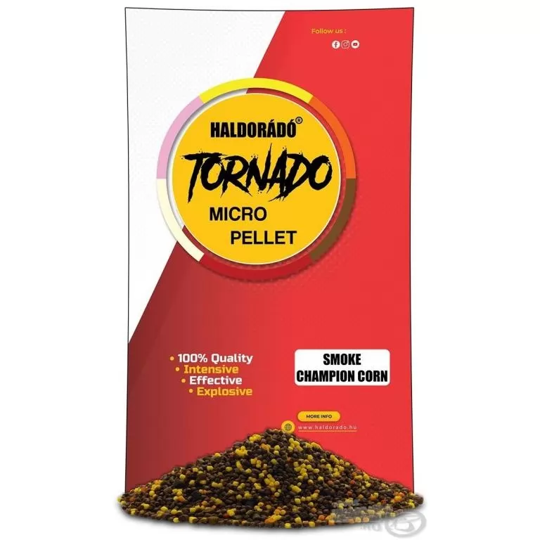 HALDORÁDÓ TORNADO Smoke Micro Pellet - Champion Corn / 1