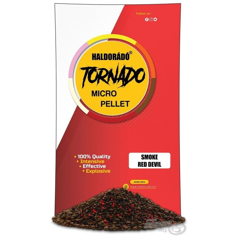 HALDORÁDÓ TORNADO Smoke Micro Pellet - Red Devil