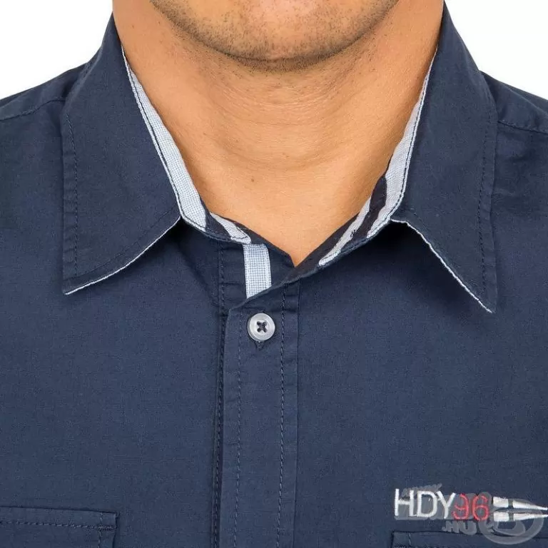 HALDORÁDÓ TRIBORD UPF 40+ UV szűrős ing sötétkék M HALDORÁDÓ TRIBORD UPF 40+ UV szűrős ing sötétkék M
