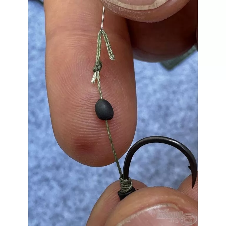 HALDORÁDÓ Tungsten Oval Bead 4 mm - Volfrám horogelőke súlyozó és gumi ütköző / 4