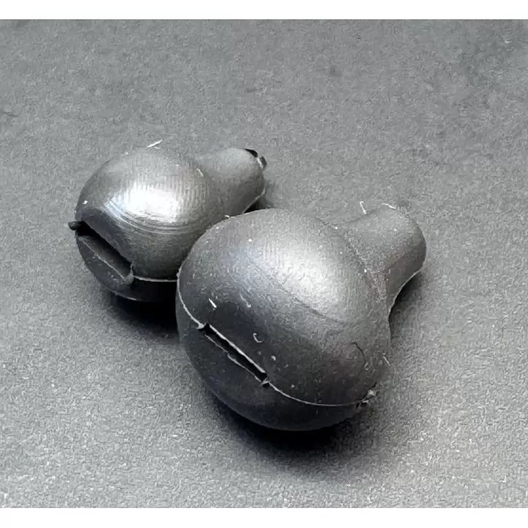 HALDORÁDÓ Tungsten Swivel Beads Large - Volfrám végszerelék megütköztető gumi adapter / 3