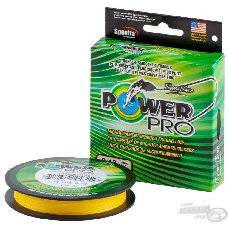 Innovative Textiles Inc. Power Pro Yellow 135 m - 0,06 mm / 1