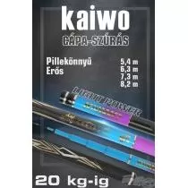 KAIWO Cápa-szúrás 7,2 m LE - pillekönnyű és erős spiccbot maximum 20 kg-os halakig
