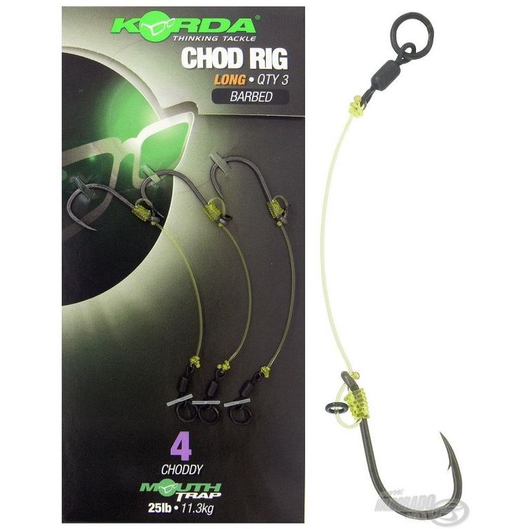 KORDA Chod Rig Long Barbed - 10