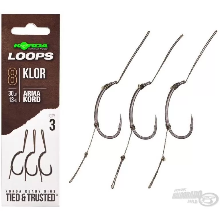 KORDA Loop Rigs Klor 8 - 30 Lbs / 1