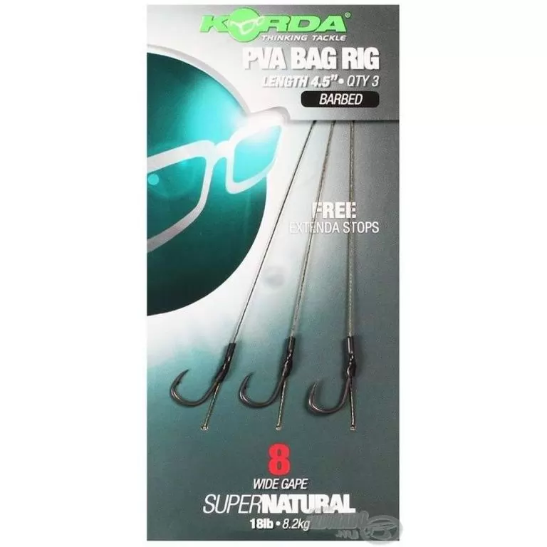 KORDA Solidz PVA Rig - 8 / 1