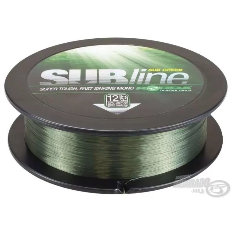 KORDA Subline Ultra Tough green 1000 m - 12 Lbs / 1