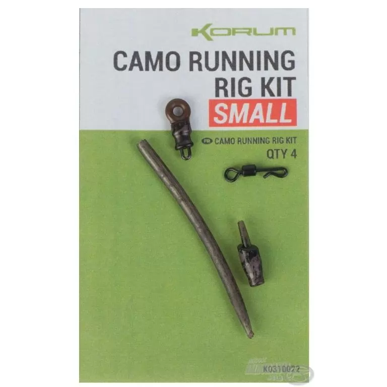 KORUM Feeder végszerelék - Camo Running Rig Kit S / 1