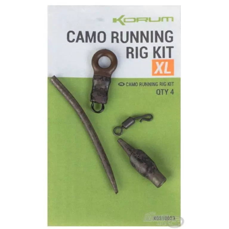 KORUM Feeder végszerelék - Camo Running Rig Kit XL / 1