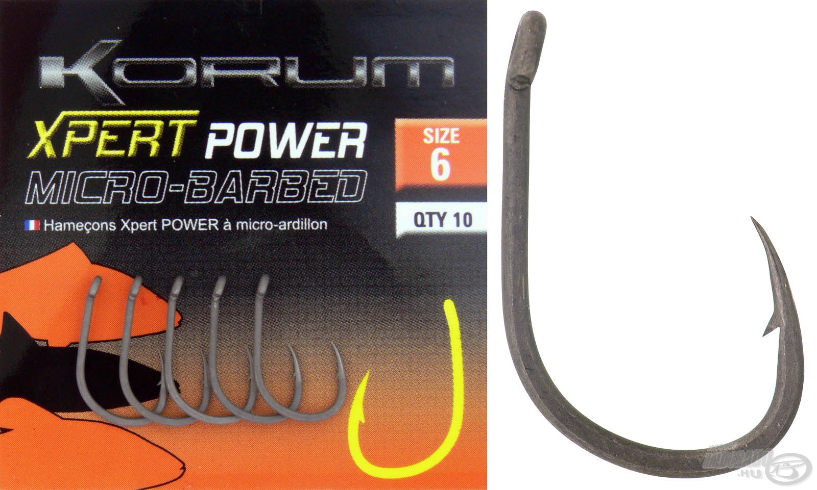 KORUM Xpert Power Micro Barbed 12 - Haldorádó horgász áruház