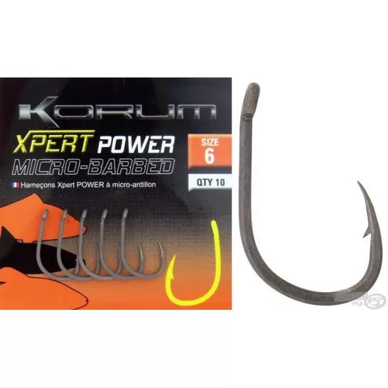 KORUM Xpert Power Micro Barbed 8