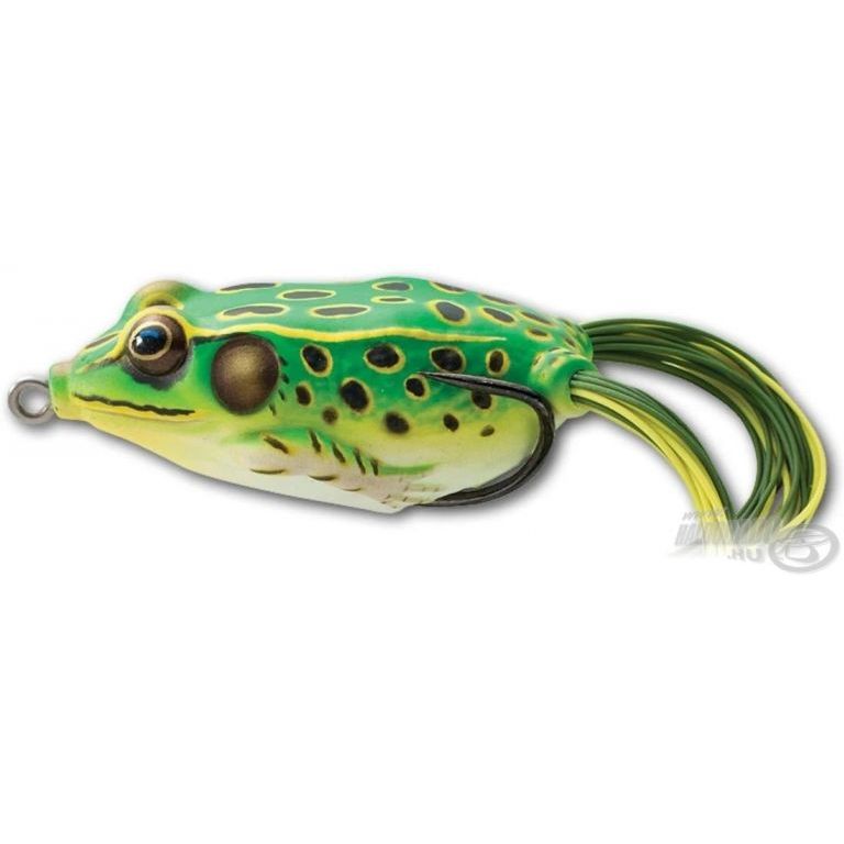 LIVETARGET Frog Walking Bait 5,5 cm - Fluorescent Green / Yellow