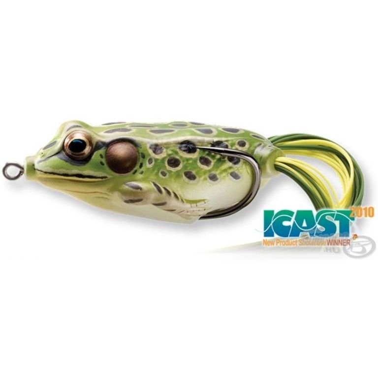 LIVETARGET Frog Walking Bait 5,5 cm - Green / Yellow