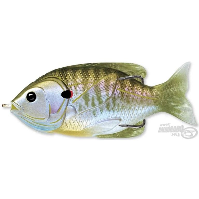 LIVETARGET Sunfish Walking Bait 7,5 cm - Natural / Olive Bluegill