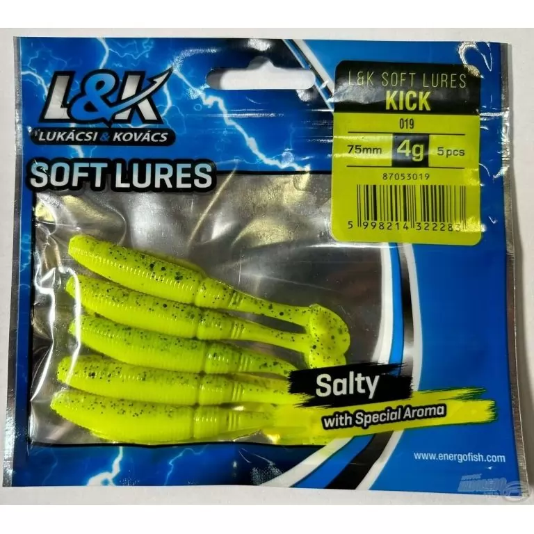 L&K Kick 7,5 cm - 019 neon csillámos / 2