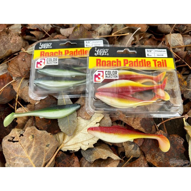 Lucky John Roach Paddle Tail 8,9 cm G01