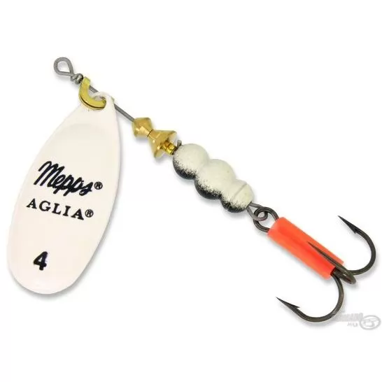 Mepps Aglia Fluo 4 - Fehér