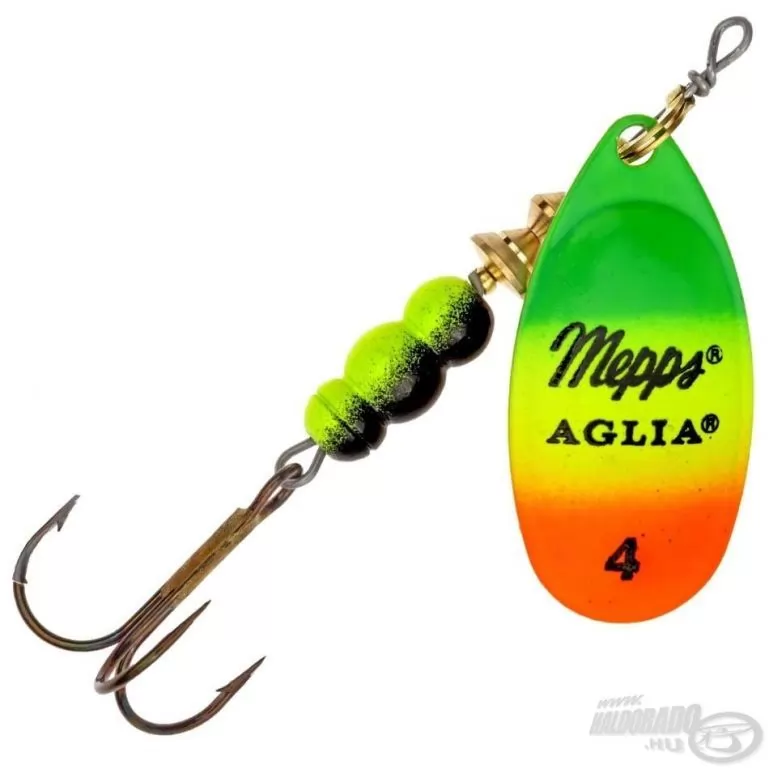 Mepps Aglia Fluo 4 - Tiger / 1