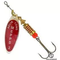 Mepps Aglia Long Redbow 2 - Ezüst