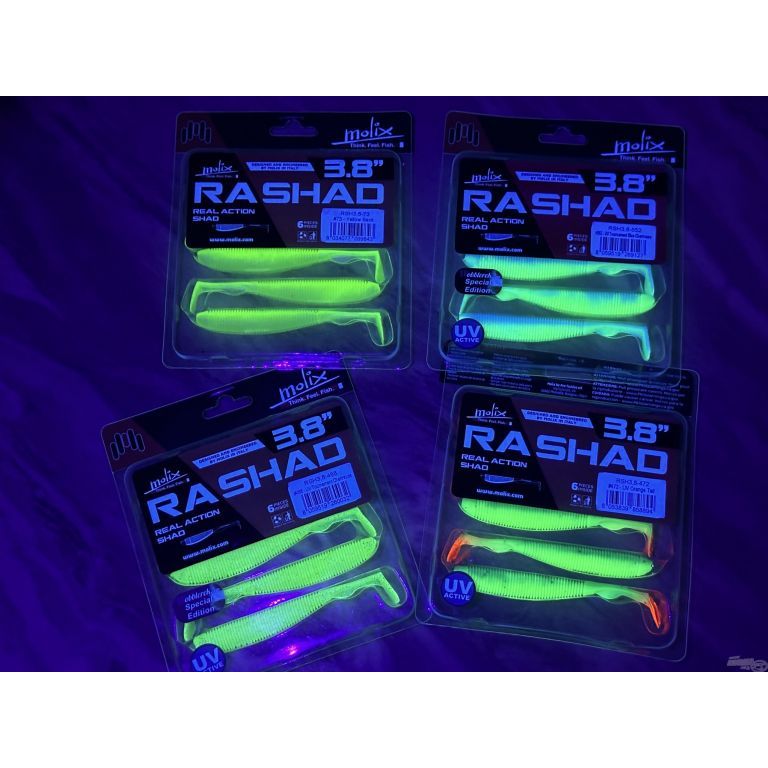 MOLIX RA SHAD 7,6 cm - UV Citrus