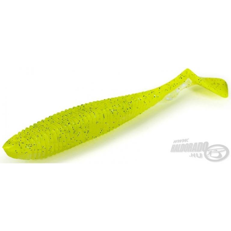 MOLIX RA SHAD FAT 7,6 cm - UV Chartreuse / Wakasagi