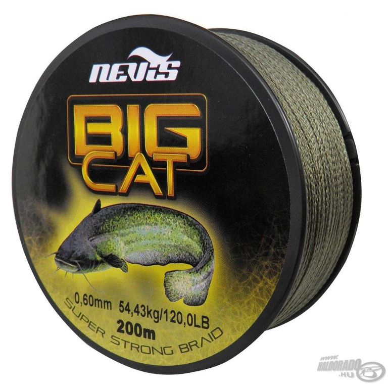 NEVIS Big Cat fonott zsinór 0,60 mm 200 m