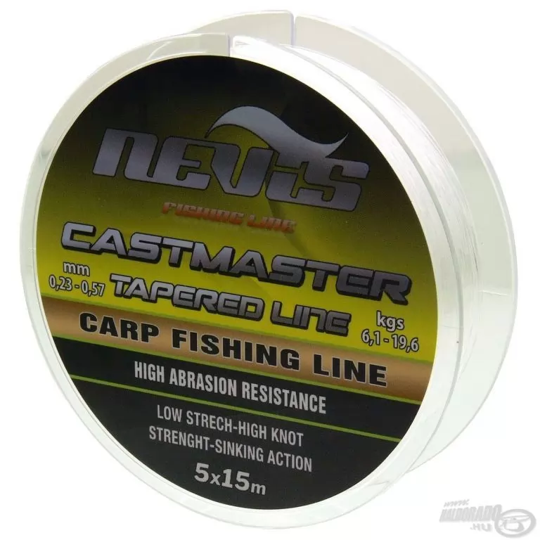 NEVIS Castmaster Tapered Leader 5x15 m - 0,23-0,57 mm / 1