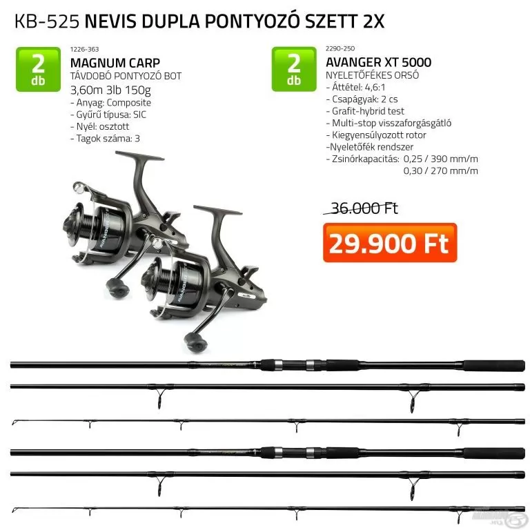 NEVIS Dupla Pontyozó szett (KB-525) / 1