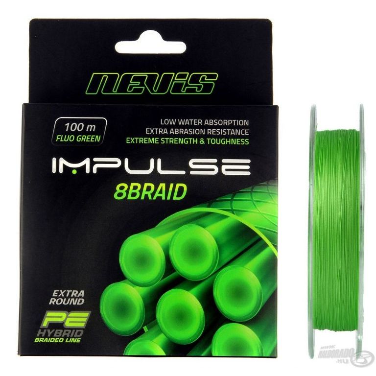 NEVIS Impulse 8 Braid 100 m - 0,08 mm