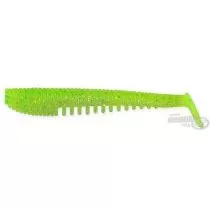 NEVIS Impulse Shad 10 cm - Fluo Zöld Csillámos