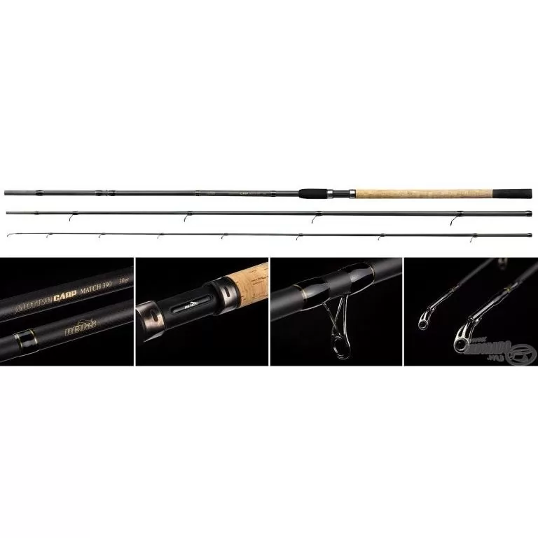 NEVIS Motive Carp Match 420 horgászbot + Dobókesztyű ujj  / 1