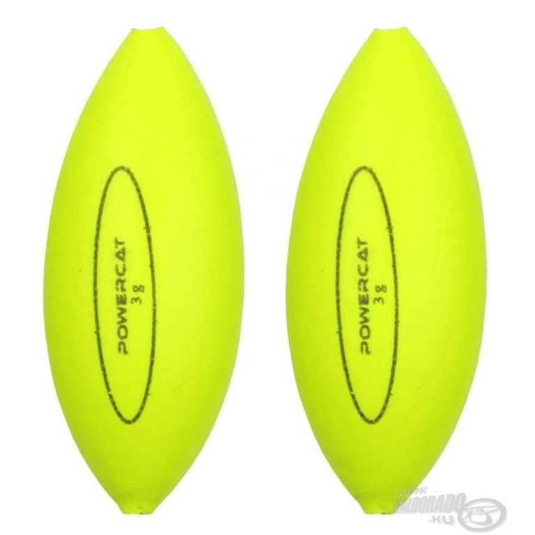 NEVIS Powercat Micro U-Float 1,5 g sárga