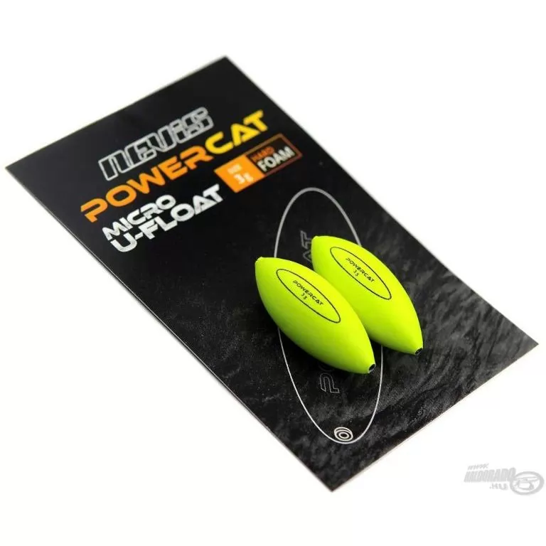 NEVIS Powercat Micro U-Float 1,5 g sárga / 2