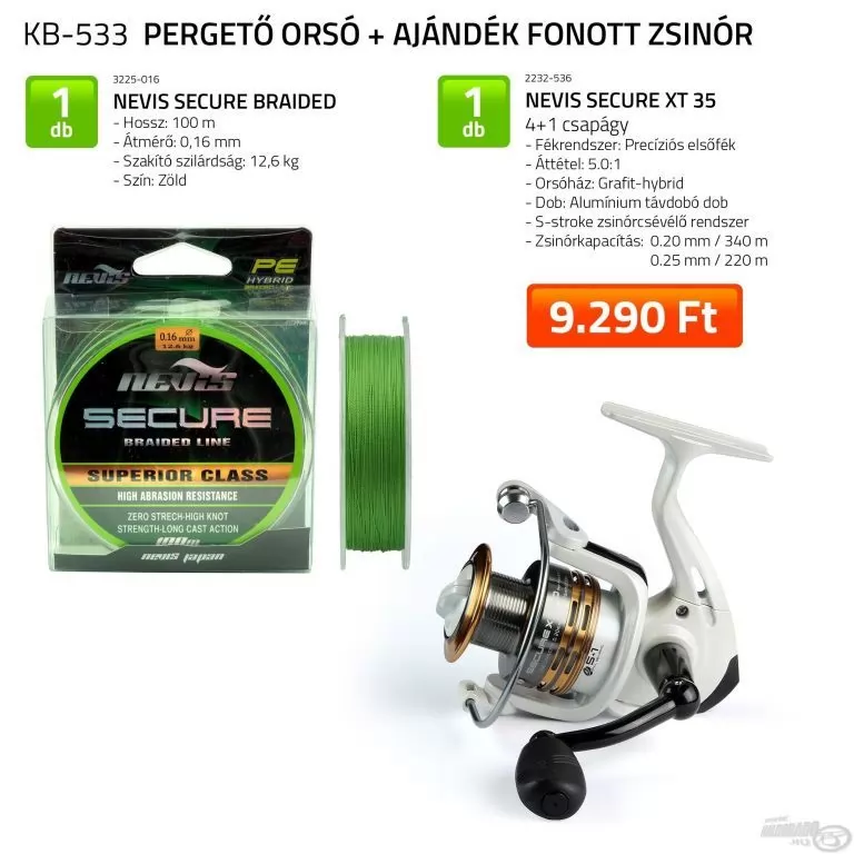 NEVIS Secure XT 35 ajándék zsinórral / 1