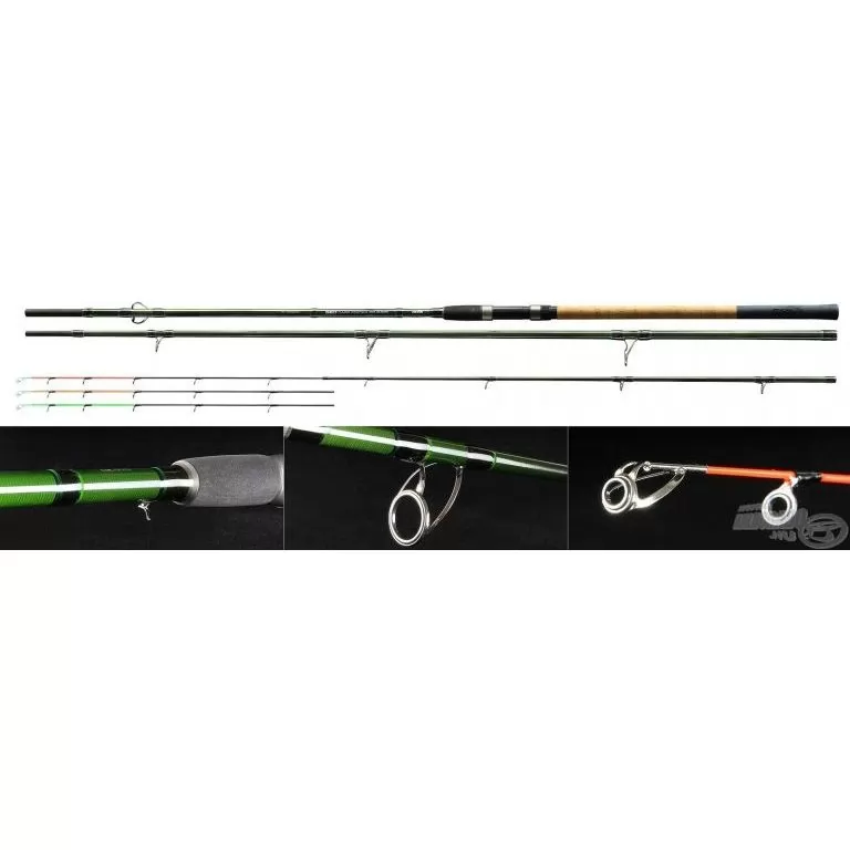 NEVIS Vanity Carp Feeder 390XXH horgászbot + Dobókesztyű ujj  / 1